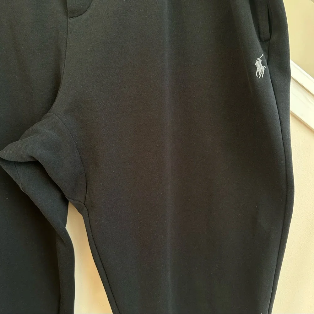 Polo Ralph Lauren Performance Double Knit Drawstring Jogger Pants Black Size 4XB